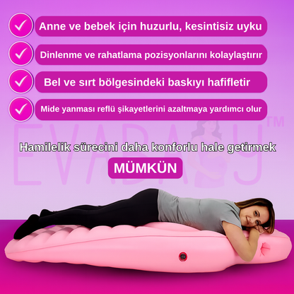 EvaBaby Hamile Annelere Dinlenme Yatağı