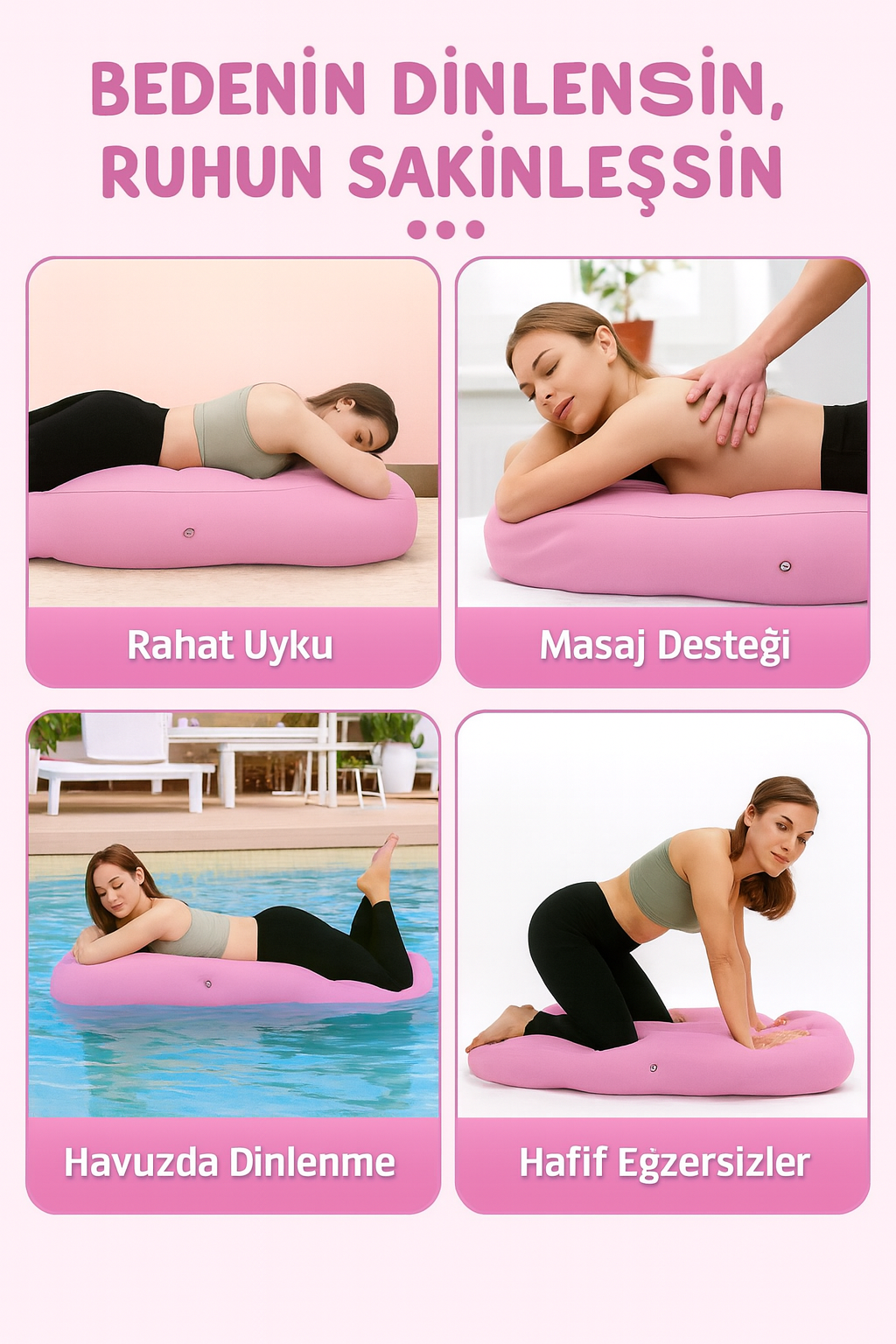 EvaBaby Hamile Annelere Dinlenme Yatağı